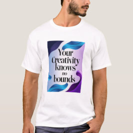 Option "Kreativität kennt keine Grenzen 2" T-Shirt