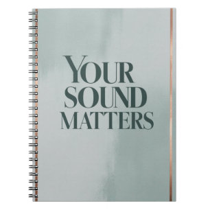 Option "Sound Matches" 3 Notizblock