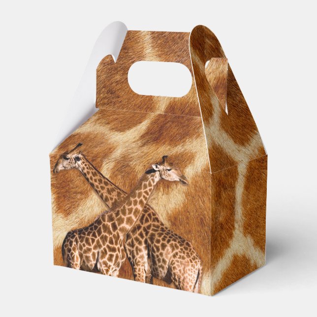 Optionen für Giraffe 1A Geschenkschachtel (Vorderseite)