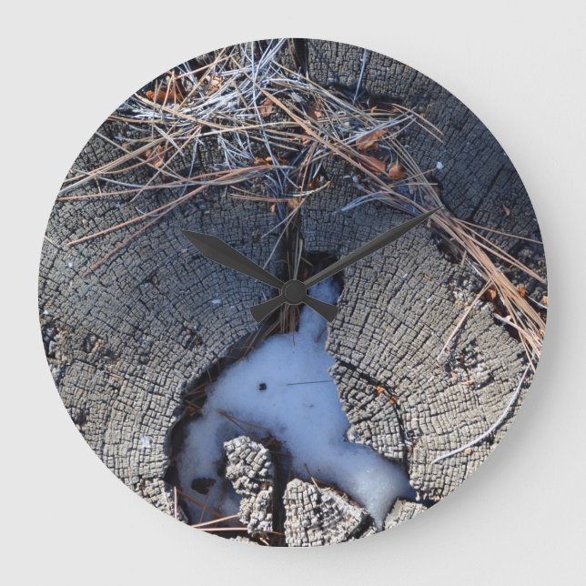 Optionen für Holzuhren nach Art 2 Große Wanduhr (Vorderseite)