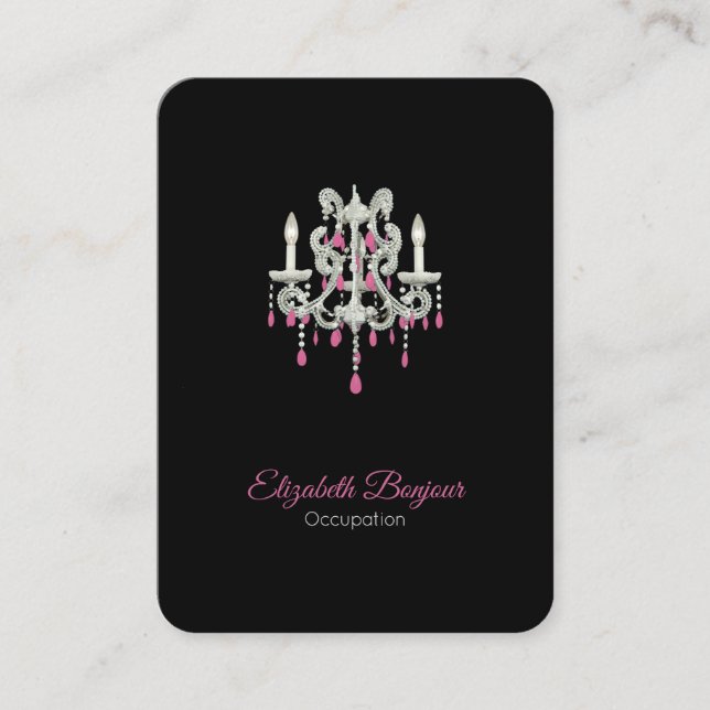 OPTIONEN FÜR Kronleuchter, Kronleuchter/Größen/FOR Visitenkarte (Vorderseite)