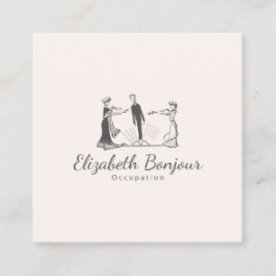 OPTIONEN FÜR TIERE Magnetismus PAPIER/GRÖSSE/FOR Quadratische Visitenkarte