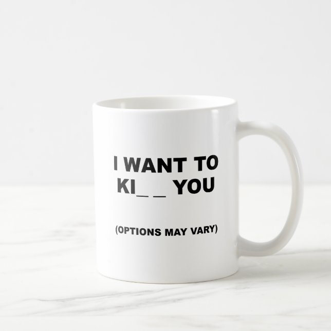 Optionen können Vary Funny Mug Tasse (Rechts)