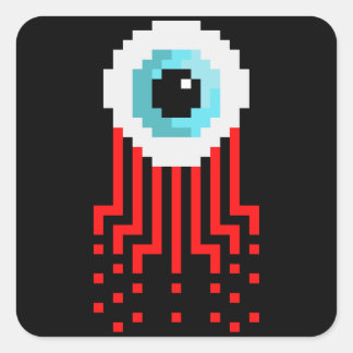 Optipus Quadratischer Aufkleber