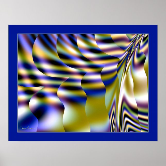 Optische Freude Poster (Vorne)