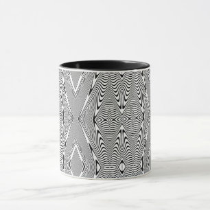 Optische Illusion 11 Abstrakte Gestaltung Tasse