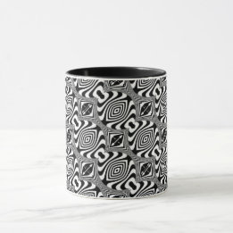 Optische Illusion 11 Abstrakte Gestaltung Tasse