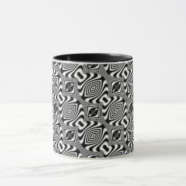 Optische Illusion 11 Abstrakte Gestaltung Tasse