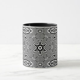 Optische Illusion 12 Abstrakte Gestaltung Tasse