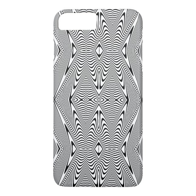 Optische Illusion 13 Abstrakte Gestaltung Case-Mate iPhone Hülle (Rückseite)
