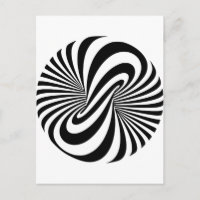 Optische Illusion 3D Spirale