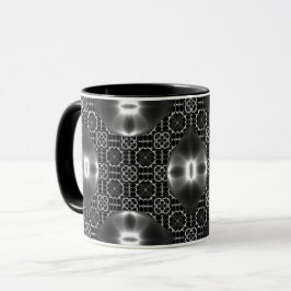 Optische Illusion 5 Abstraktes Design Tasse