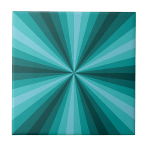 optische Illusion Aqua Tile Fliese