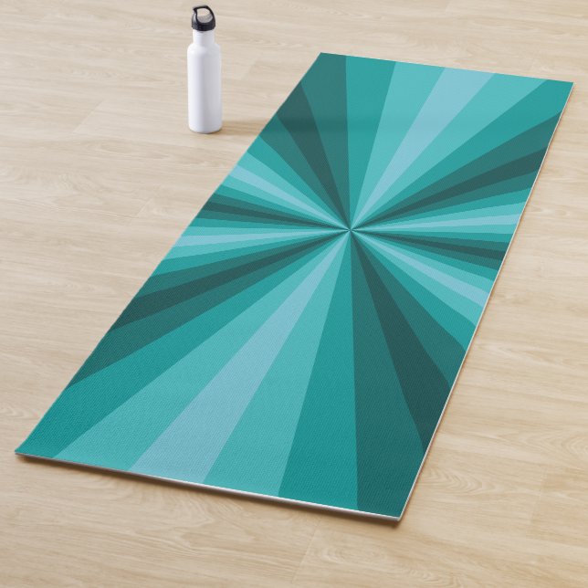 optische Illusion Aqua Yoga Mat Yogamatte (Beispiel)