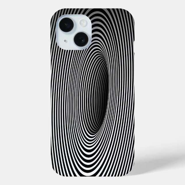 Optische Illusion aus schwarzem Loch | Custom Case-Mate iPhone Hülle (Rückseite)
