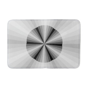 Optische Illusion Badematte