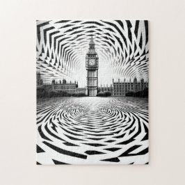 Optische Illusion Big Ben Puzzle