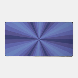 Optische Illusion Blau Schreibtischunterlage