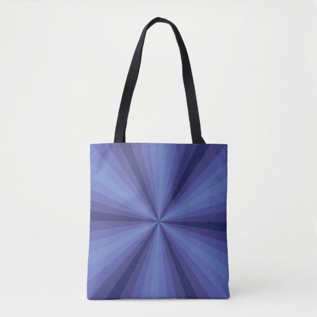 Optische Illusion Blaue Universaltasche (Vorderseite)