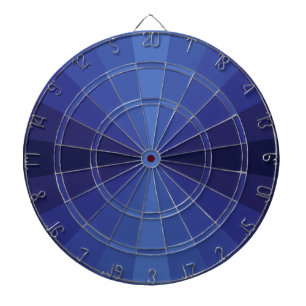 optische Illusion Blue Dart Board Dartscheibe