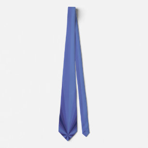 Optische Illusion Blue Men's Neck Tie Krawatte