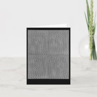 Optische Illusion Design Grußkarte
