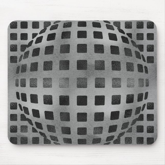 Optische Illusion Funny Mousepad (Vorne)