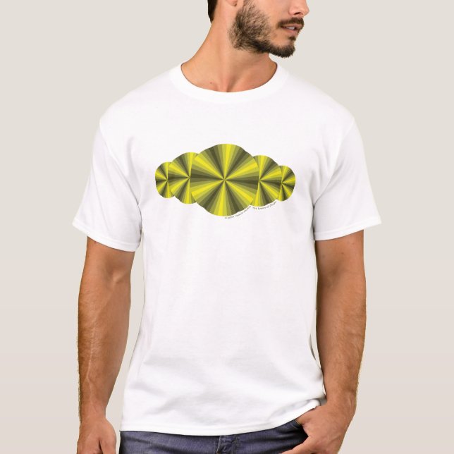 Optische Illusion Gelbes Shirt (Vorderseite)