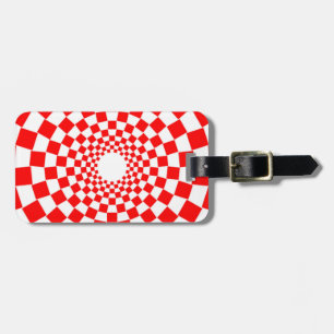 OPTISCHE ILLUSION GEPÄCKANHÄNGER