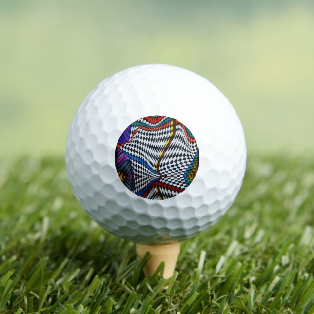 Optische Illusion Golf Balls Golfball (Insitu T-Shirt)