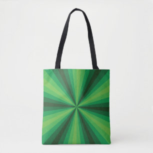 Optische Illusion Grüne Universaltasche