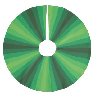 Optische Illusion Grüner Baumrock Polyester Weihnachtsbaumdecke