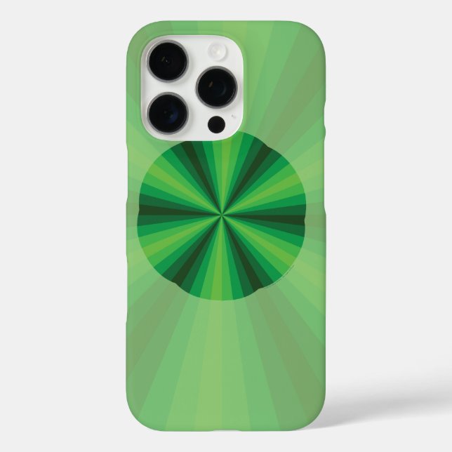 Optische Illusion Grüner Fall Case-Mate iPhone Hülle (Rückseite)