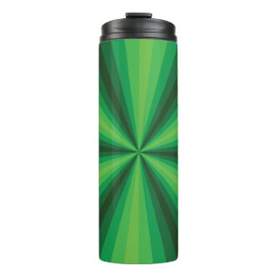 Optische Illusion Grüner Wärmespeicher Thermosbecher