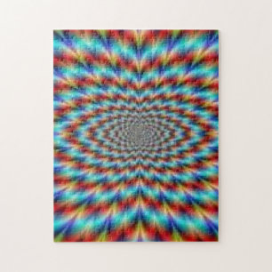 optische Illusion hören. Das gründlichste Puzzle a