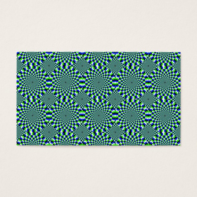 optische Illusion: Krümmerdrehrad (Vorderseite)