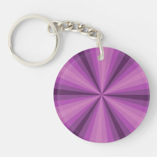 optische Illusion Lila akryllischer Schlüsselanhän Schlüsselanhänger
