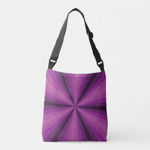 Optische Illusion Lila Universaltasche Tragetaschen Mit Langen Trägern