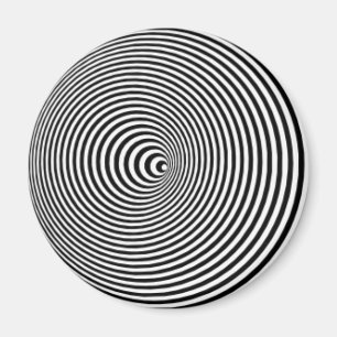optische Illusion Magnet