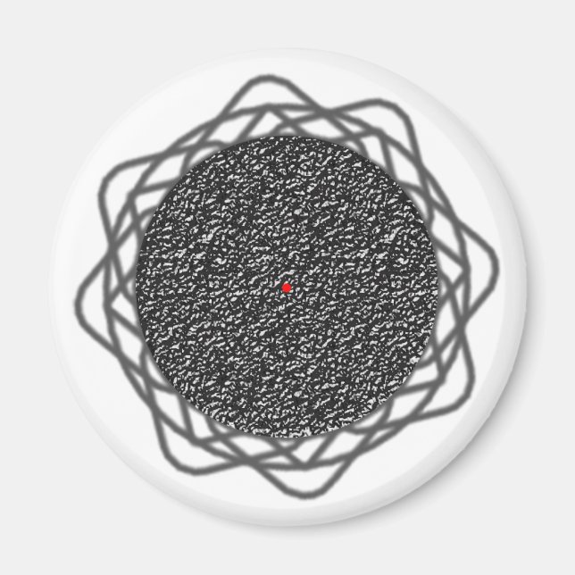 optische Illusion Magnet (Vorne)