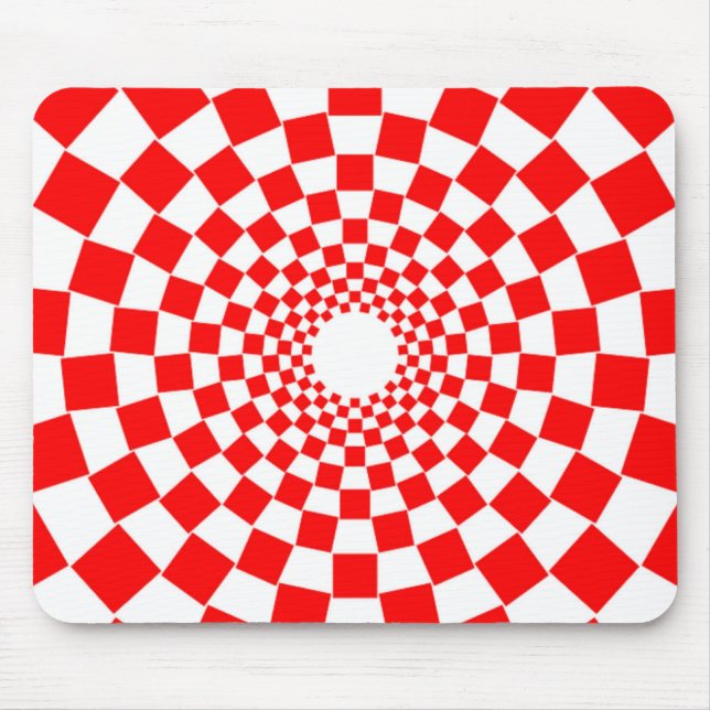 OPTISCHE ILLUSION MOUSEPAD (Vorne)
