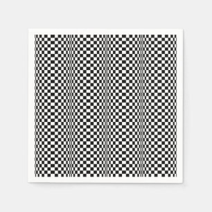 Optische Illusion Napkins Serviette