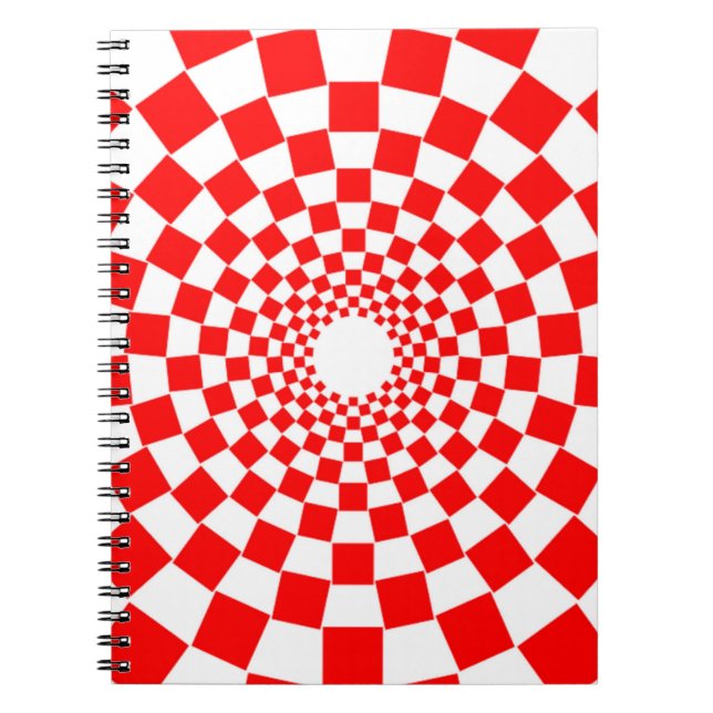 OPTISCHE ILLUSION NOTIZBLOCK (Vorderseite)