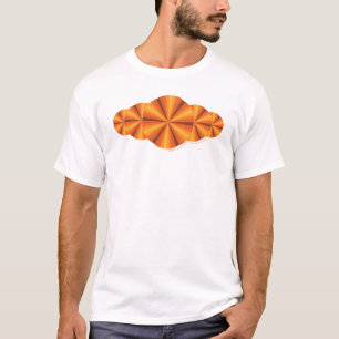 Optische Illusion Orange Women's Light Shirt