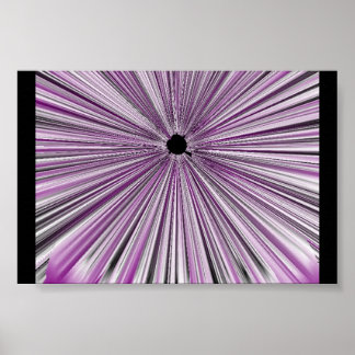 optische Illusion Poster