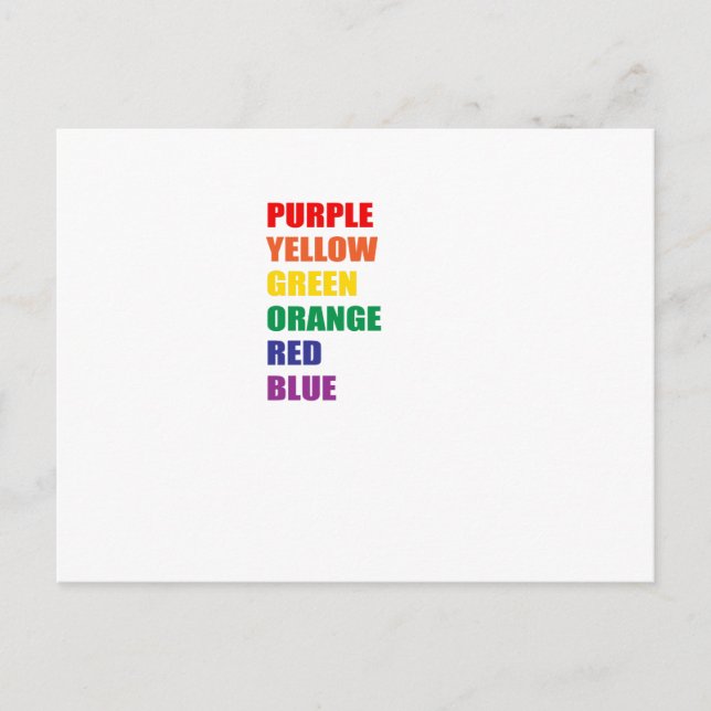 optische Illusion Postkarte (Vorderseite)