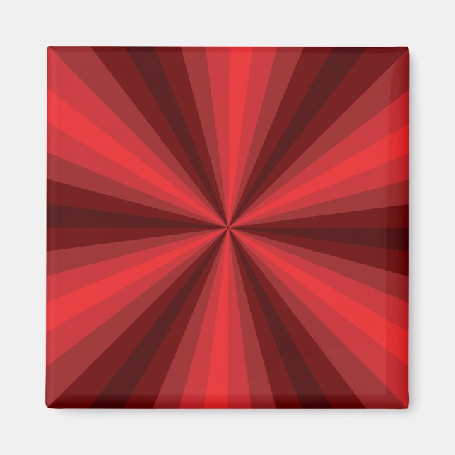 Optische Illusion Red Magnet (Vorne)