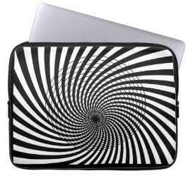 OPTISCHE ILLUSION Retro Art Laptop-Sieb Laptopschutzhülle