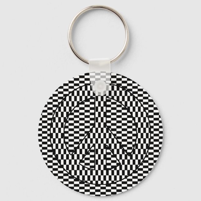 Optische Illusion Schlüsselanhänger (Vorderseite)