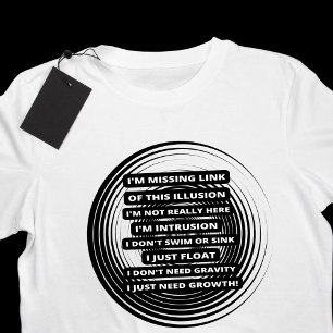 optische Illusion T-Shirt